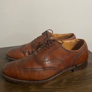 Polo Ralph Lauren American Collection Bench Made Brown wingtip Oxfords